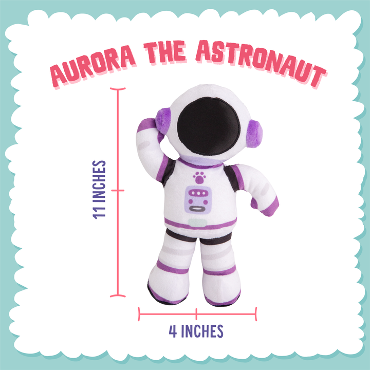 Aurora the Astronaut Dog Toy