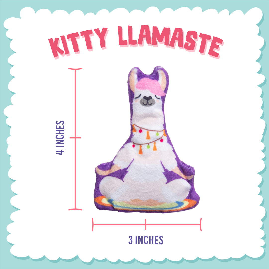 Kitty Llamaste with Catnip